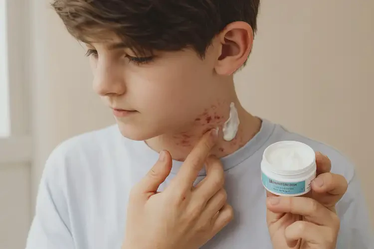 青少年脖子上有濕疹可不可以徹底自愈(圖3)