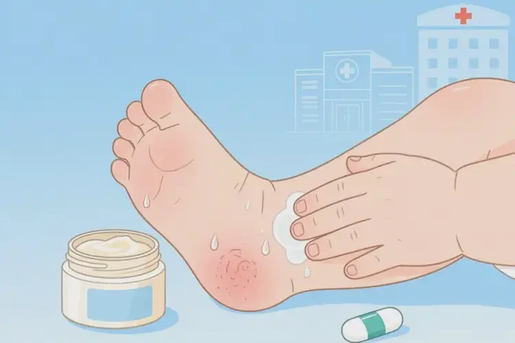 寶寶腳上容易長濕疹可不可以徹底自愈(圖3)