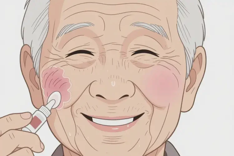 高齡老人臉上有濕疹能夠徹底治愈嗎(圖3)