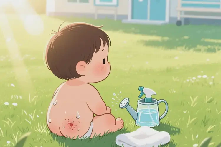 幼兒屁股上容易長(zhǎng)濕疹不管它會(huì)自己痊愈嗎(圖2)