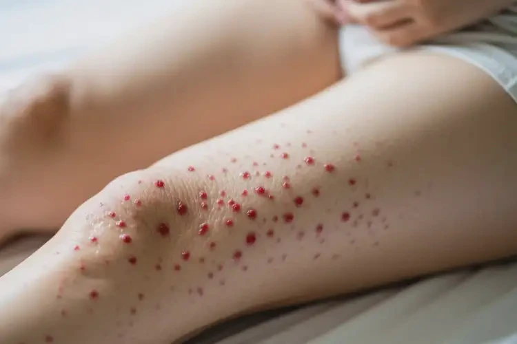 產(chǎn)婦大腿起濕疹不管它會自己自愈嗎(圖3)