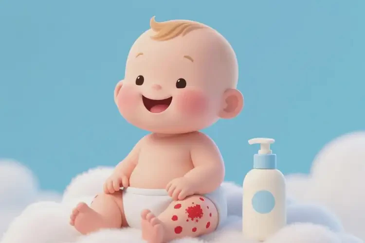 嬰幼兒屁股有濕疹可以徹底自愈嗎(圖3)