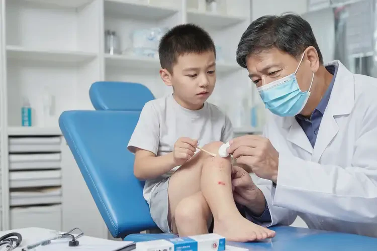 小兒大腿上容易長濕疹能夠徹底治愈嗎(圖3)