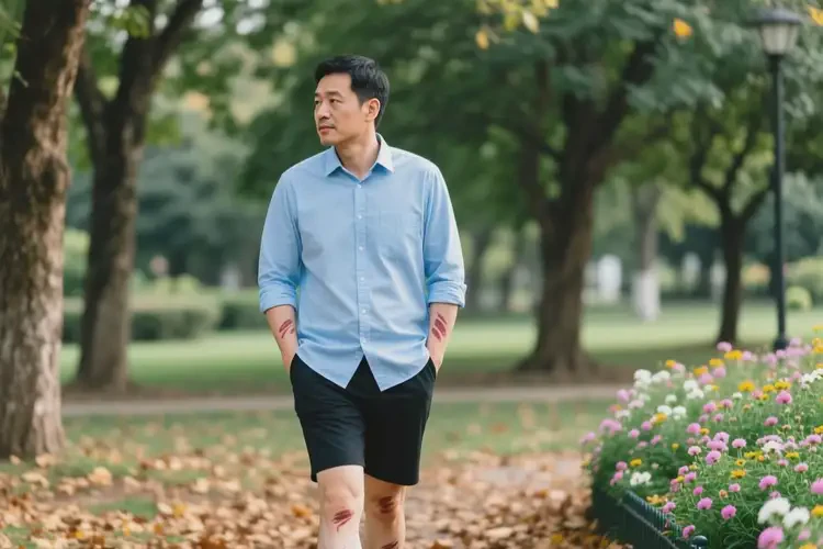 男人全身偶爾長濕疹可以徹底自愈嗎(圖1)