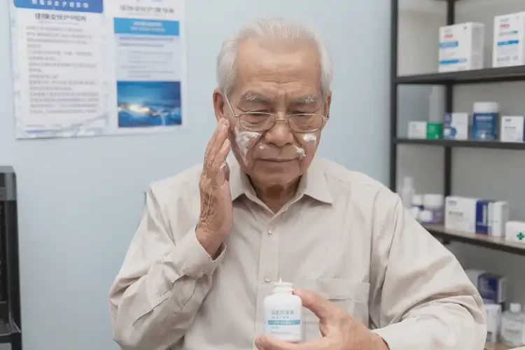 老年人臉上容易起濕疹不管它會自己痊愈嗎(圖2)