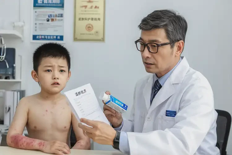 小孩全身經(jīng)常長濕疹可不可以徹底自愈(圖3)