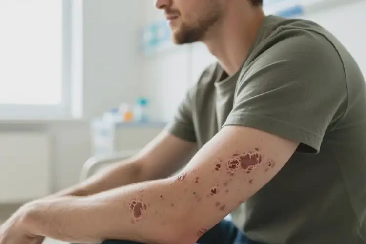 男人身上起濕疹可以徹底自愈嗎(圖4)