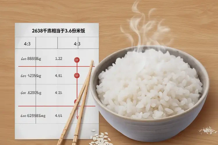 2638千焦热量相当于多少食物(图4)