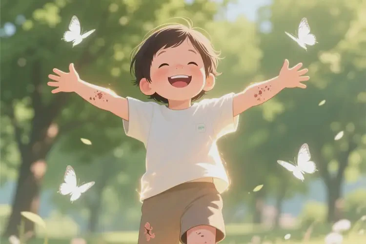 少兒全身有濕疹能靠自己自愈嗎(圖1)