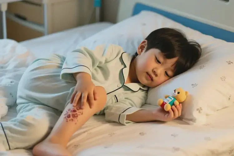 孩子小腿經(jīng)常起濕疹不管它會自己好嗎(圖2)