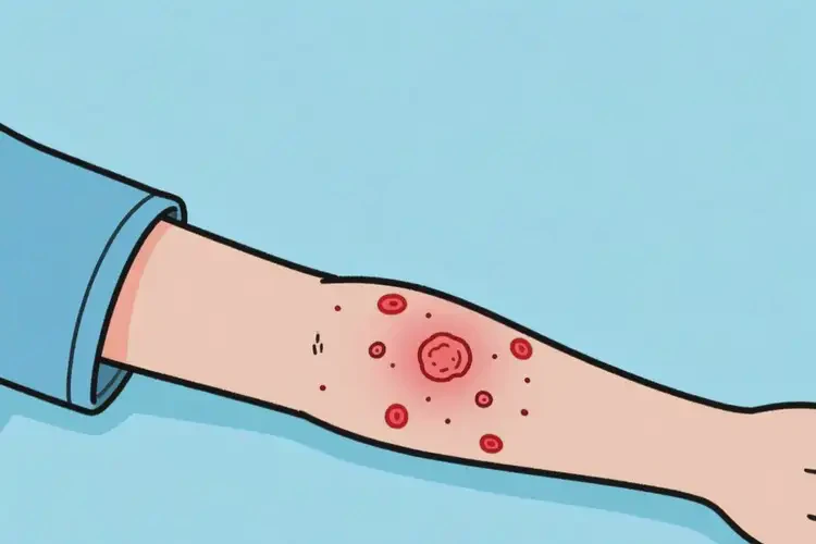 中學(xué)生手臂上出現(xiàn)濕疹能徹底自愈嗎(圖2)