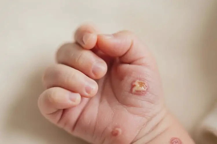 新生兒手上長濕疹能靠自己自愈嗎(圖4)