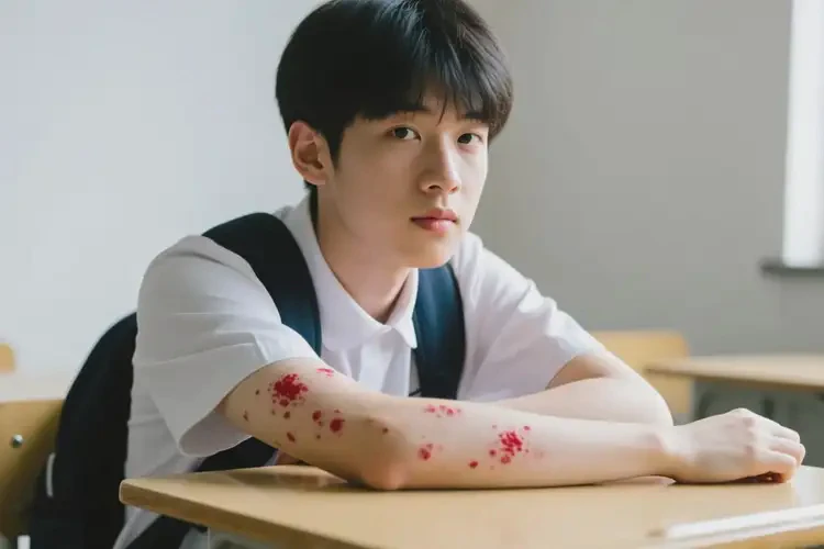 大學(xué)生手臂起濕疹可不可以徹底自愈(圖2)