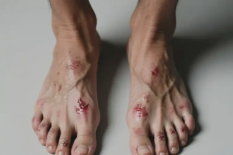 男人腳上經(jīng)常起濕疹能不能徹底自愈(圖2)