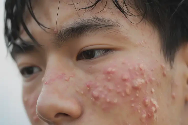 青少年屁股上出現(xiàn)濕疹不管它會(huì)自己痊愈嗎(圖4)