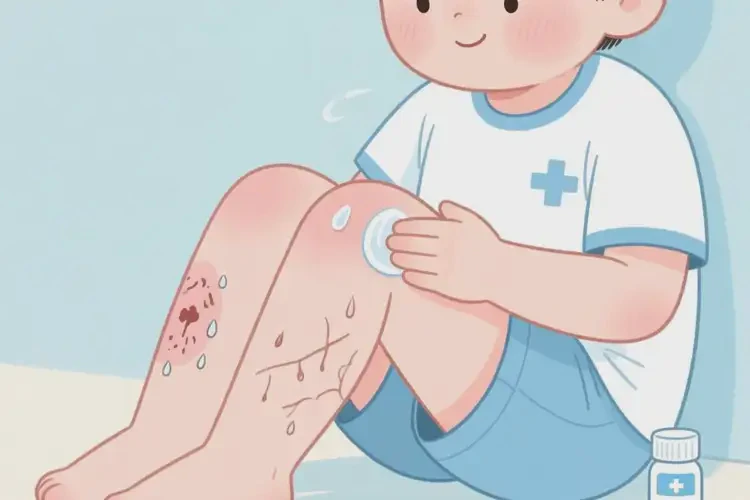 少兒大腿上起濕疹能徹底自愈嗎(圖4)