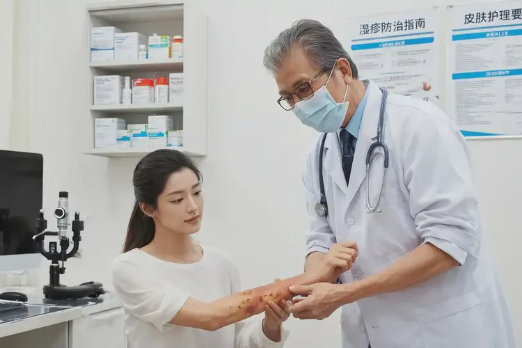 老人四肢經(jīng)常起濕疹不管它會自己好嗎(圖3)