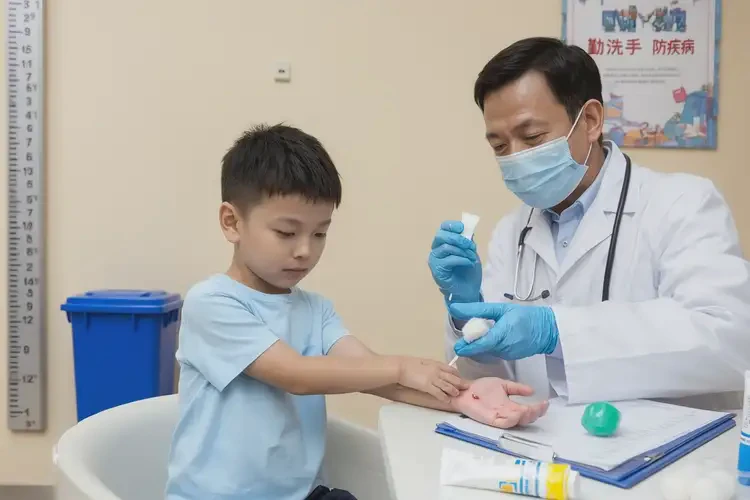 少兒手上偶爾長濕疹不管它會自己痊愈嗎(圖3)