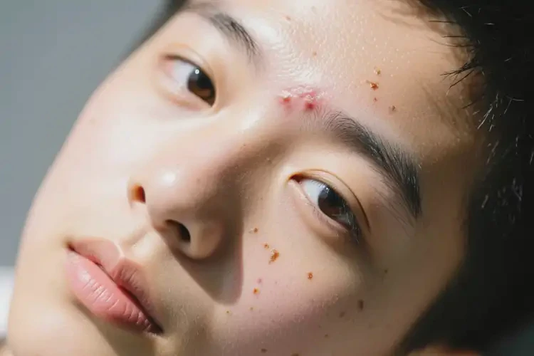 青少年面部有濕疹可不可以徹底自愈(圖1)