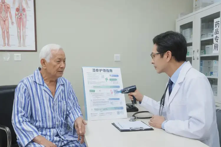 老年人肚子上長(zhǎng)濕疹不管它會(huì)自己痊愈嗎(圖2)