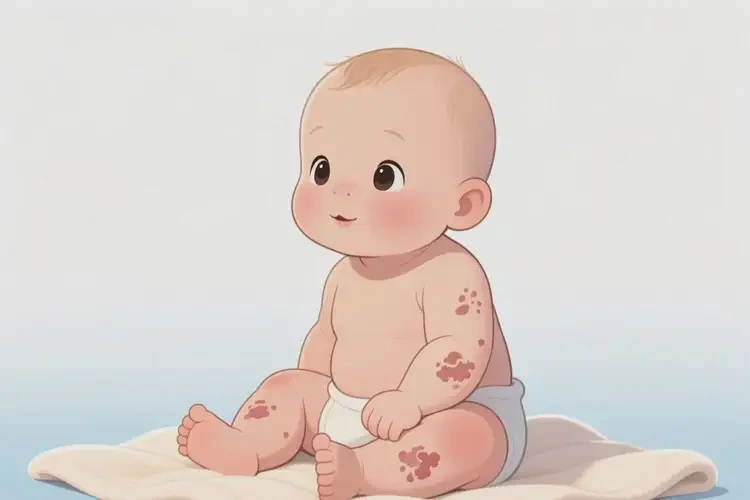 嬰幼兒四肢出濕疹不管它會(huì)自己好嗎(圖4)