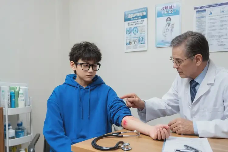 大學(xué)生身上出濕疹不管它會(huì)自己自愈嗎(圖3)