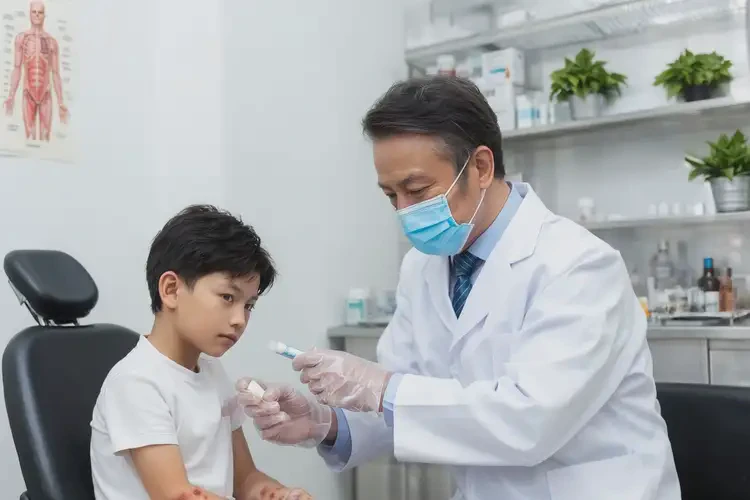 孩子全身容易起湿疹不管它会自己痊愈吗(图3)