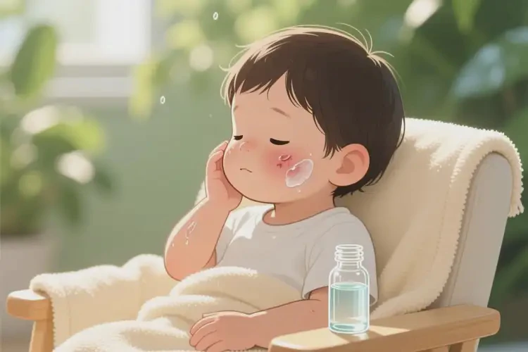 小孩面部經(jīng)常起濕疹可以徹底自愈嗎(圖3)