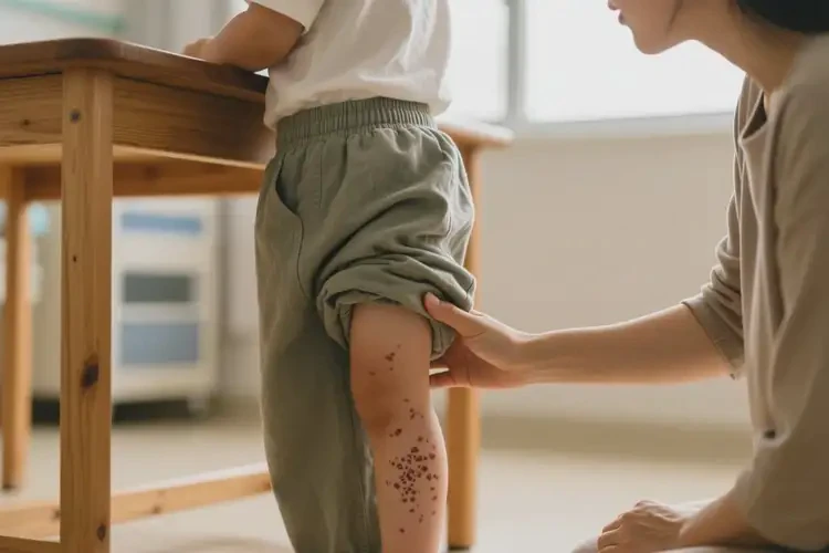 兒童大腿有濕疹不管它會自己好嗎(圖2)