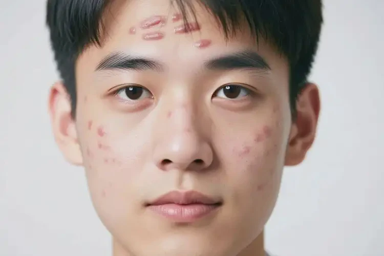 大學(xué)生面部長(zhǎng)濕疹能徹底自愈嗎(圖1)