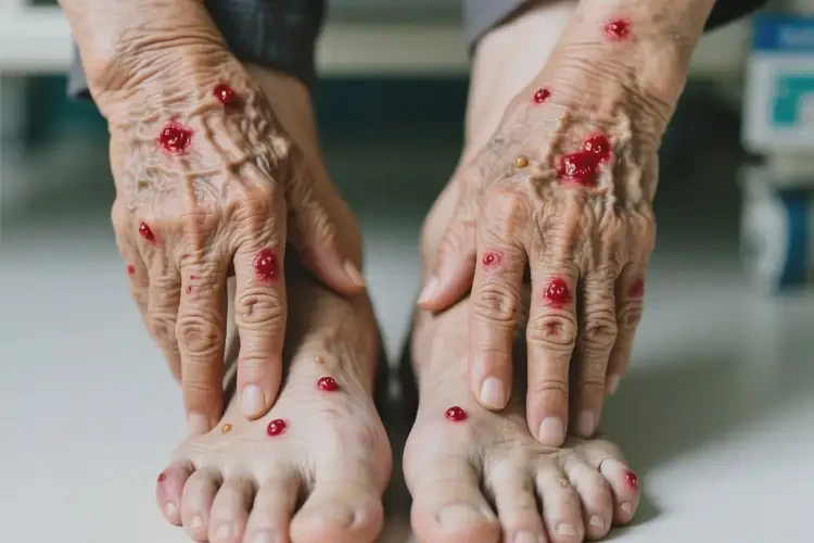 老年人四肢經(jīng)常起濕疹可以徹底自愈嗎(圖4)