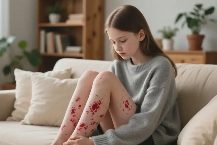 女生全身出湿疹不管它会自己自愈吗(图3)