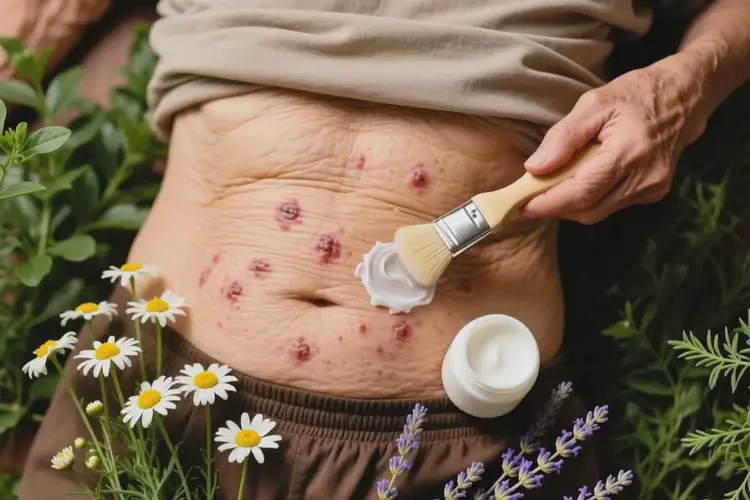 老人肚子有濕疹能夠徹底治愈嗎(圖2)