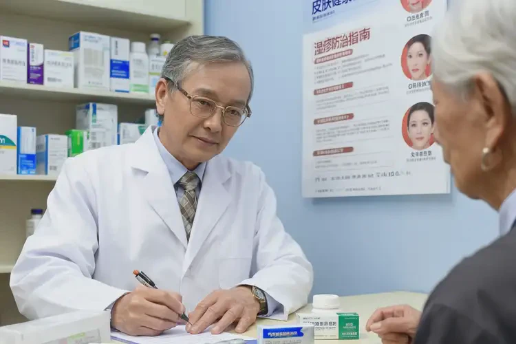 老年人手臂上长湿疹可不可以彻底自愈(图2)