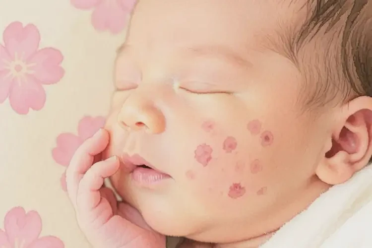 新生兒面部容易起濕疹能徹底自愈嗎(圖3)