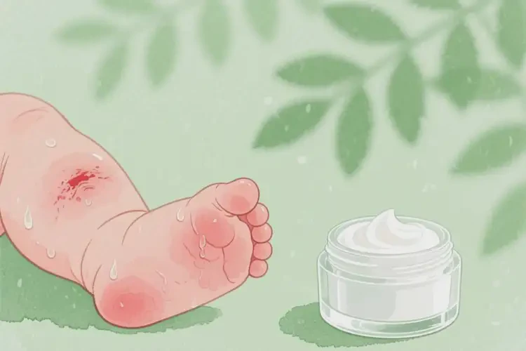 寶寶小腿出濕疹可不可以徹底自愈(圖2)