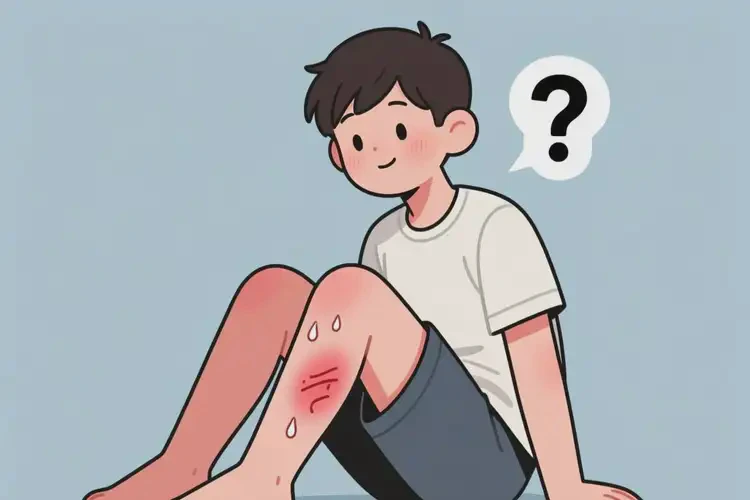 男生小腿有濕疹可不可以徹底自愈(圖2)