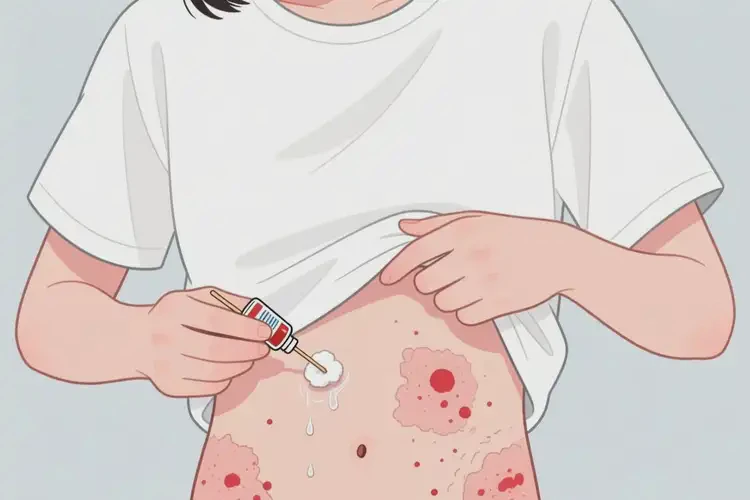 大學(xué)生肚子上長濕疹能夠徹底治愈嗎(圖4)