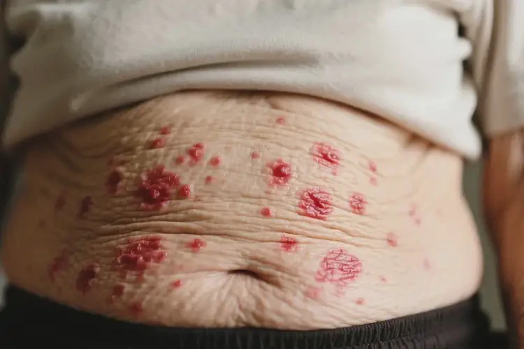 老年人肚子上起濕疹能徹底自愈嗎(圖3)