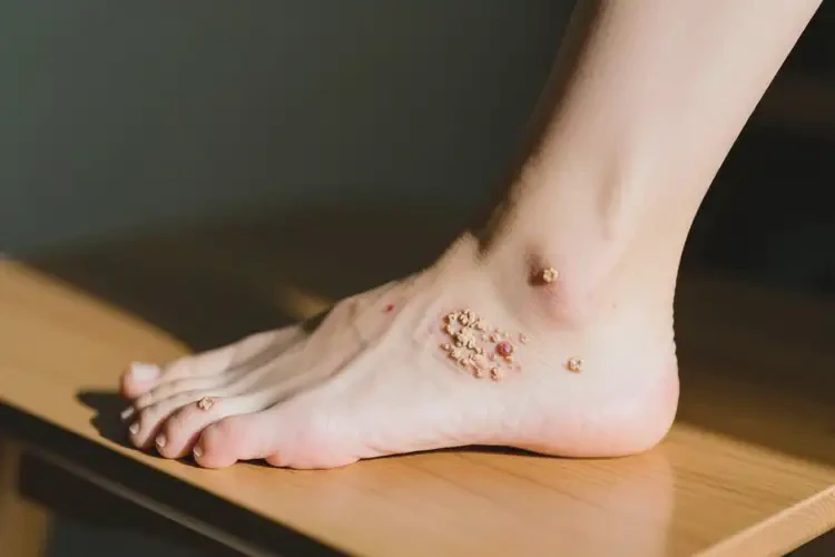 女性腳上起濕疹不管它會(huì)自己好嗎(圖3)