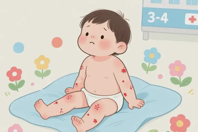 幼兒四肢經常長濕疹不管它會自己自愈嗎(圖4)