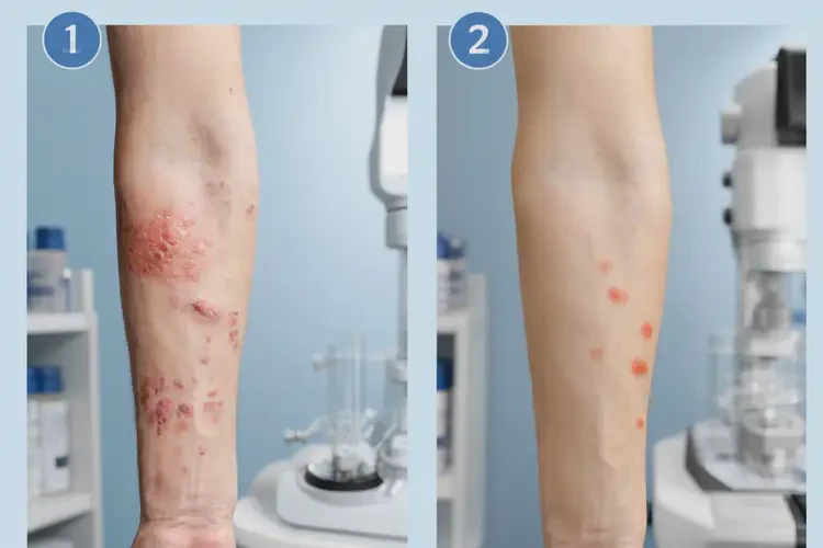 女生屁股上長濕疹可以徹底自愈嗎(圖1)