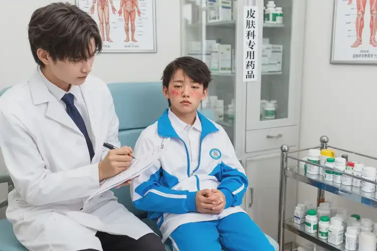 中學生臉上經(jīng)常長濕疹不管它會自己痊愈嗎(圖3)