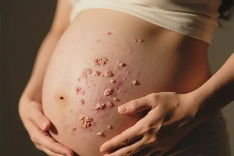 產(chǎn)婦肚子起濕疹能夠徹底治愈嗎(圖3)