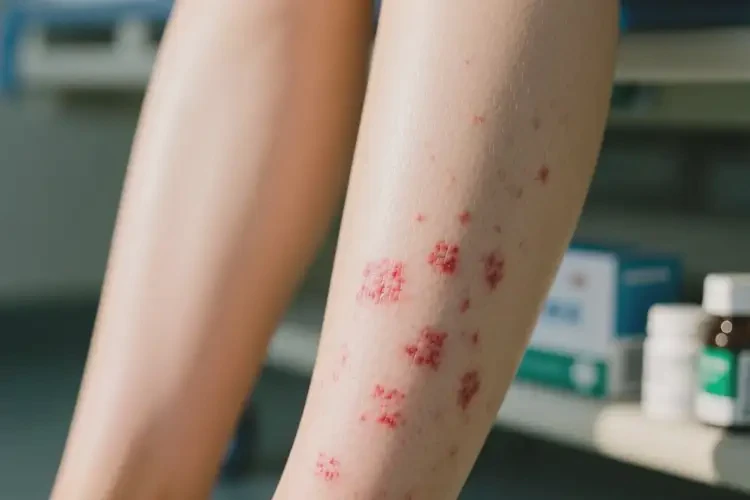 女人小腿上經(jīng)常起濕疹能徹底自愈嗎(圖3)