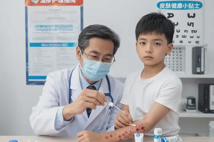 小兒全身出濕疹不管它會自己自愈嗎(圖3)