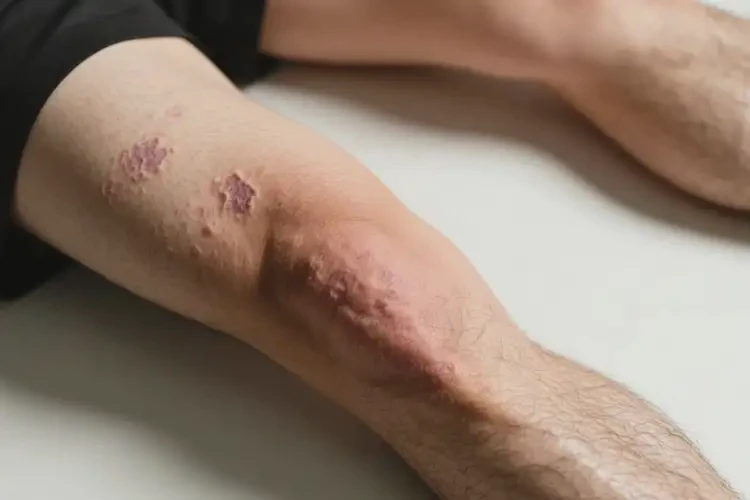 男生大腿容易起濕疹可以徹底自愈嗎(圖2)