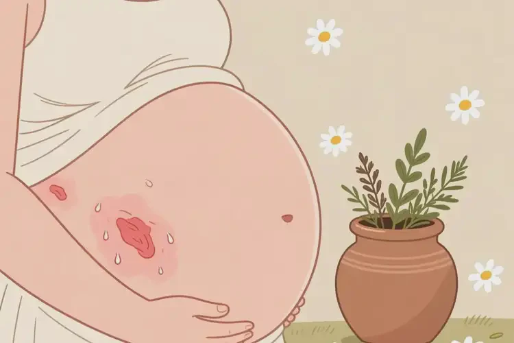 產(chǎn)婦肚子容易長濕疹能夠徹底治愈嗎(圖3)