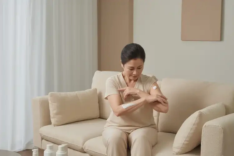 產(chǎn)婦手臂出現(xiàn)濕疹不管它會(huì)自己好嗎(圖3)