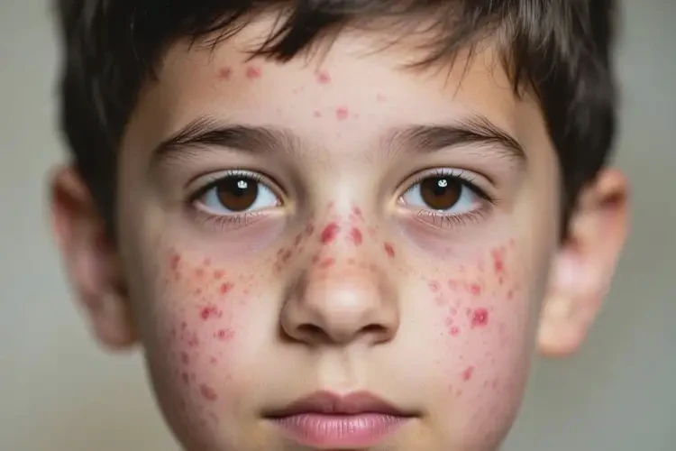 青年人臉上有濕疹不管它會自己痊愈嗎(圖3)